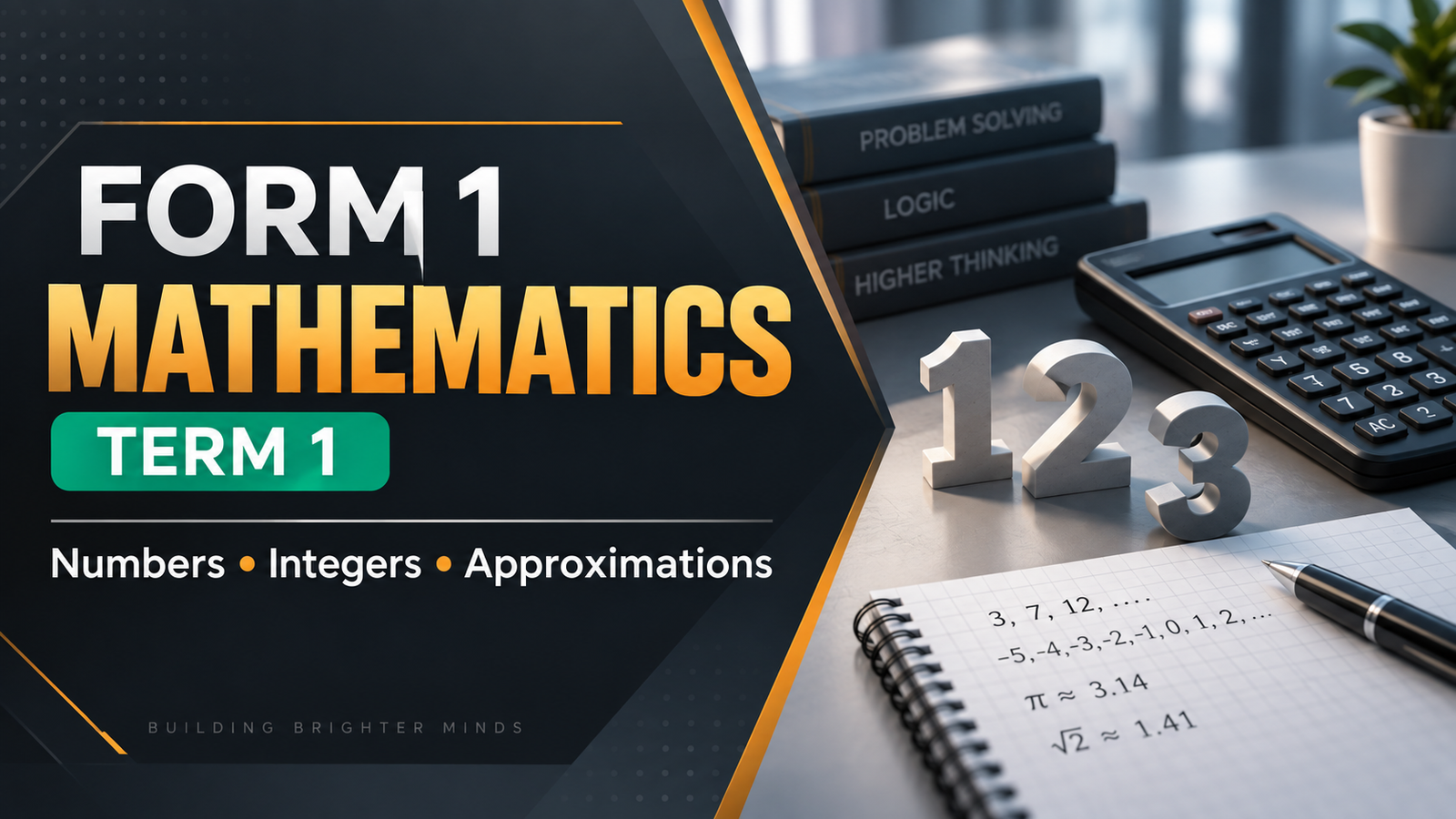 Form 1 Mathematics — Term 1