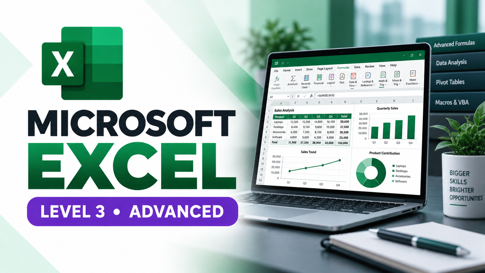 Microsoft Excel Level 3 (Advanced)