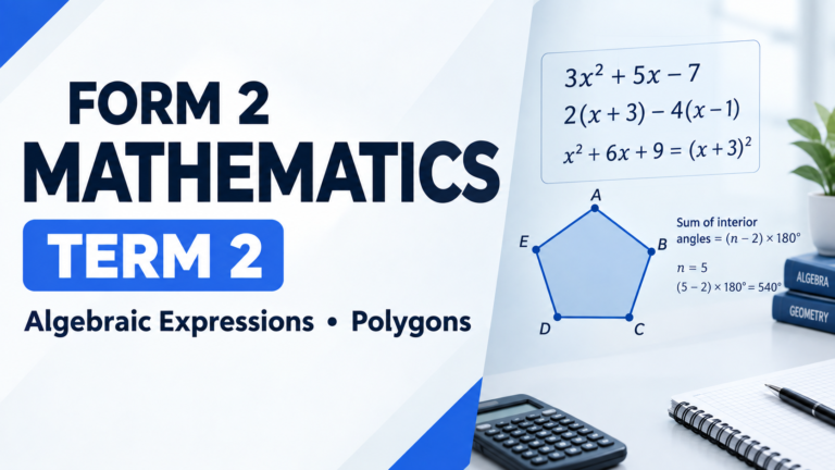 Form 2 Mathematics — Term 2