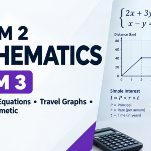 Form 2 Mathematics — Term 3