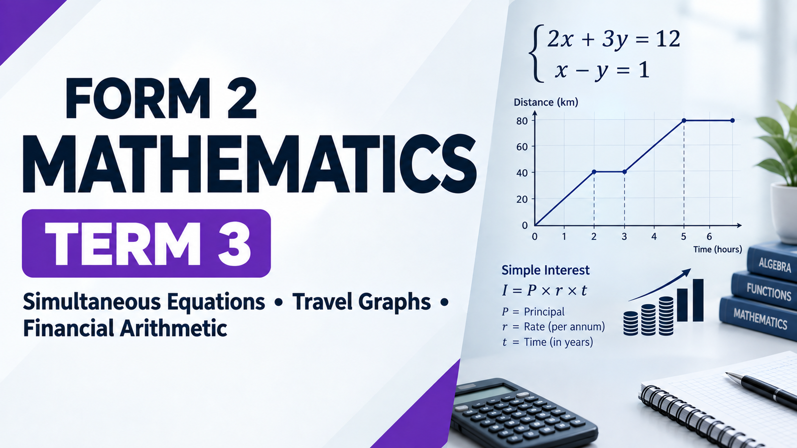 Form 2 Mathematics — Term 3